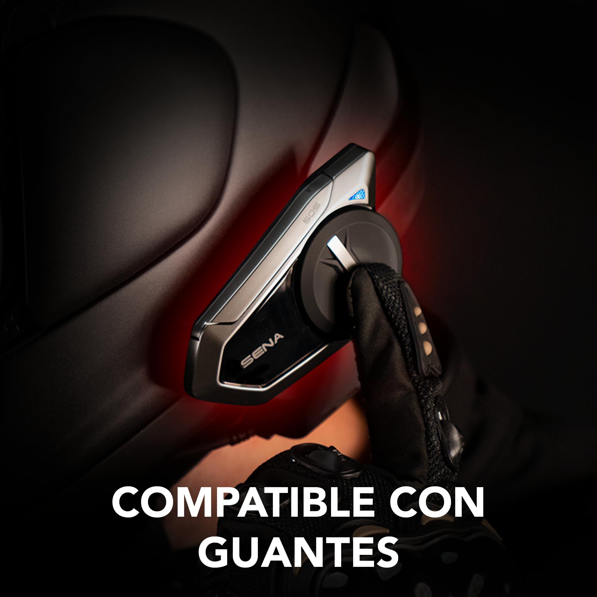 Sena 50S Sistema de comunicación Bluetooth con Interfaz Jog Dial y